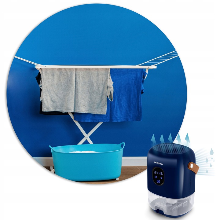 Osuszacz powietrza pochłaniacz wilgoci cichy 1000ml BERDSEN