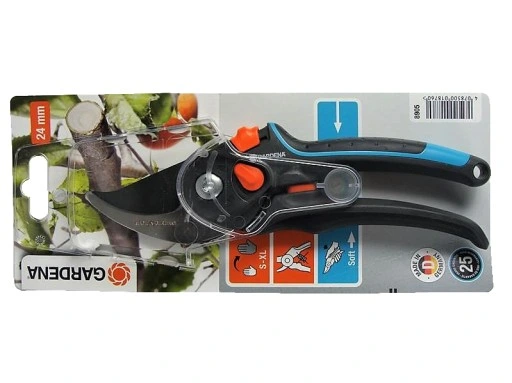 GARDENA 8905 Sekator do gałęzi do 24mm z regulacją do dużych i małych