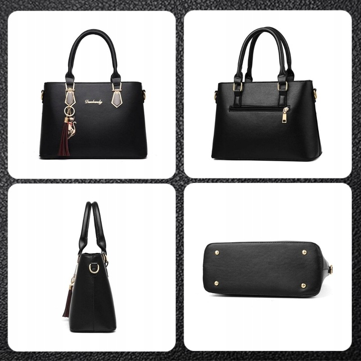 DAMSKA TOREBKA 2w1 SKÓRZANA NA PASKU DLA KOBIET PREZENT DO PRACY