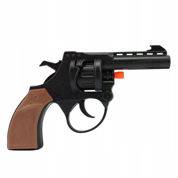 REWOLWER COWBOY PISTOLET NA KAPISZONY HUKOWY + NABOJE SPŁONKA 1152 STRZAŁY