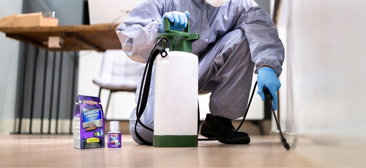 ŚRODEK NA KARALUCHY I PRUSAKI. SILNY OPRYSK NA KARACZANY STRONG 30 ML