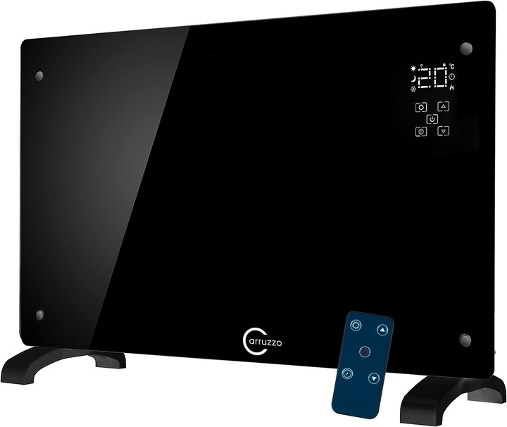 GRZEJNIK Panelowy 2500W KONWEKTOROWY Energooszczędny SZKLANY