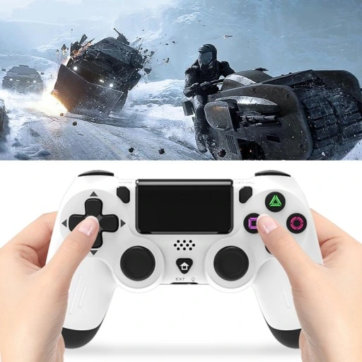 BEZPRZEWODOWY PAD GAMINGOWY do PS4 KONTROLER DOUBLESHOCK WIBRACJE Zamiennik