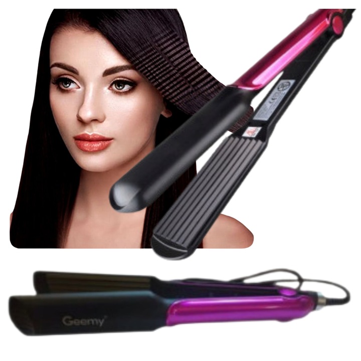 KARBOWNICA DO WŁOSÓW CERAMICZNA CERAMICZNA PRO JONIZACJA FALE LOKI