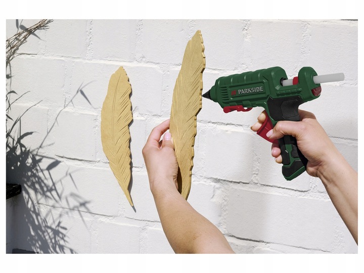 PISTOLET DO KLEJU NA GORĄCO PARKSIDE PHP 500 STACJA + KLEJ 11mm Nowy