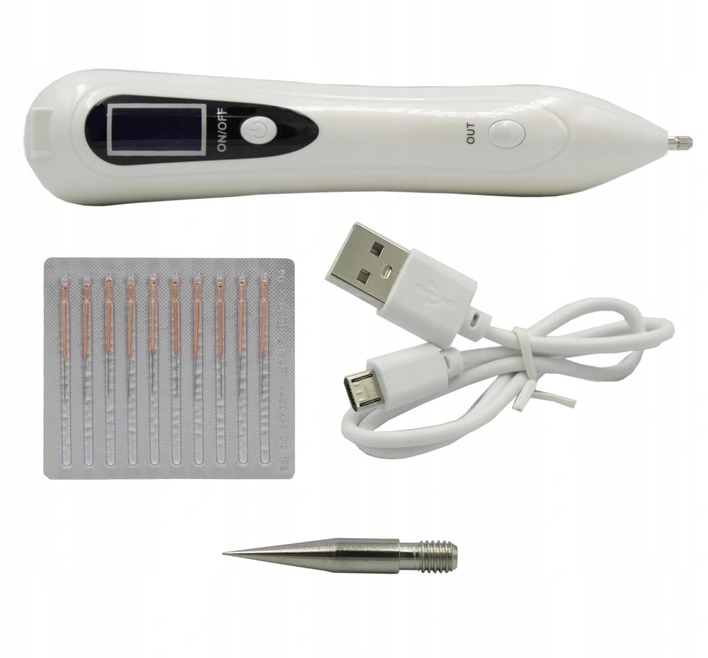 DŁUGOPIS PLAZMOWY DO USUWANIA BRODAWEK AKUMULATOR 9 - POZIOMÓW MOCY 5,5W