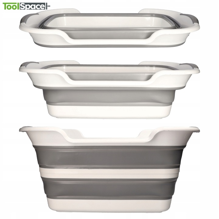 Miska składana miednica wanienka silikonowa duża turystyczna Z