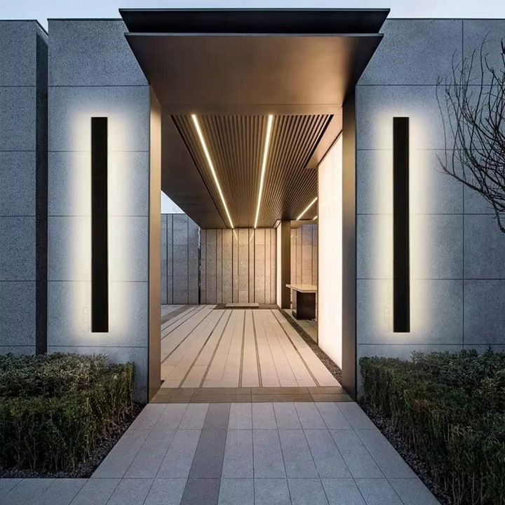 Lampa elewacyjna ogrodowa kinkiet zewnętrzny ścienny 36W LED CCD IP65