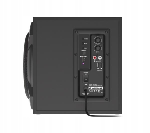 Głośniki komputerowe 2.1 Genesis Helium 800BT ARGB Bluetooth Pilot Gaming