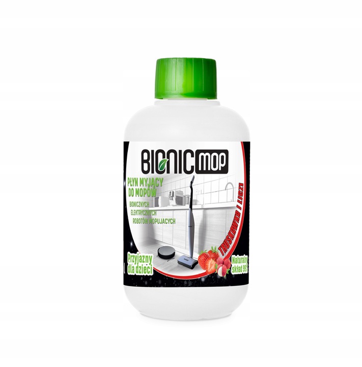PŁYN DO MOPÓW BIONICZNYCH ELEKTRYCZNYCH ROBOTÓW TRUSKAWKA I LICZI
