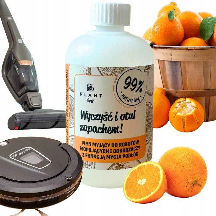 Płyn do robotów mopujących EKO| Plant lover|Wyczyść i otul zapachem! 500 ml