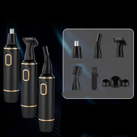 TRYMER GOLARKA DO NOSA USZU BRODY WŁOSÓW ZAROSTU 3w1 MOCNY USB PODSTAWKA