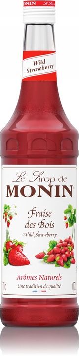 Syrop smakowy MONIN WILD STRAWBERRY poziomka 700ml