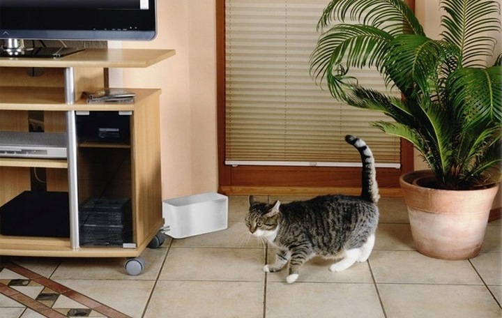 POJEMNIK ORGANIZER NA KABLE PUDEŁKO LISTWY KABLI L