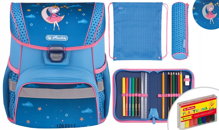 TORNISTER SZKOLNY HERLITZ LOOP PLUS MOON LADY