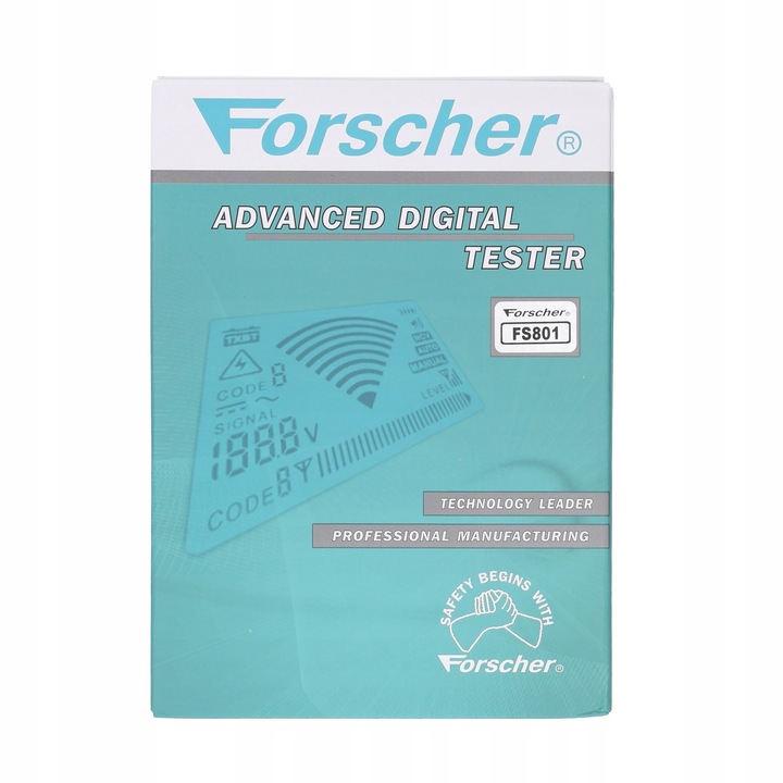 FORSCHER FS801 DETEKTOR SZUKACZ TRASER KABLI I RUR