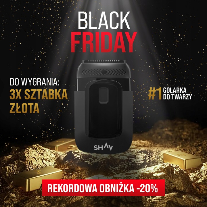 SHAV Handler Golarka Elektryczna Męska | Maszynka do Golenia Brody
