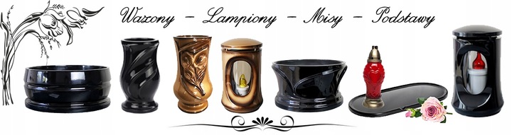 Misa nagrobna M5 CZARNA POŁYSK - fi 29 - 29x13