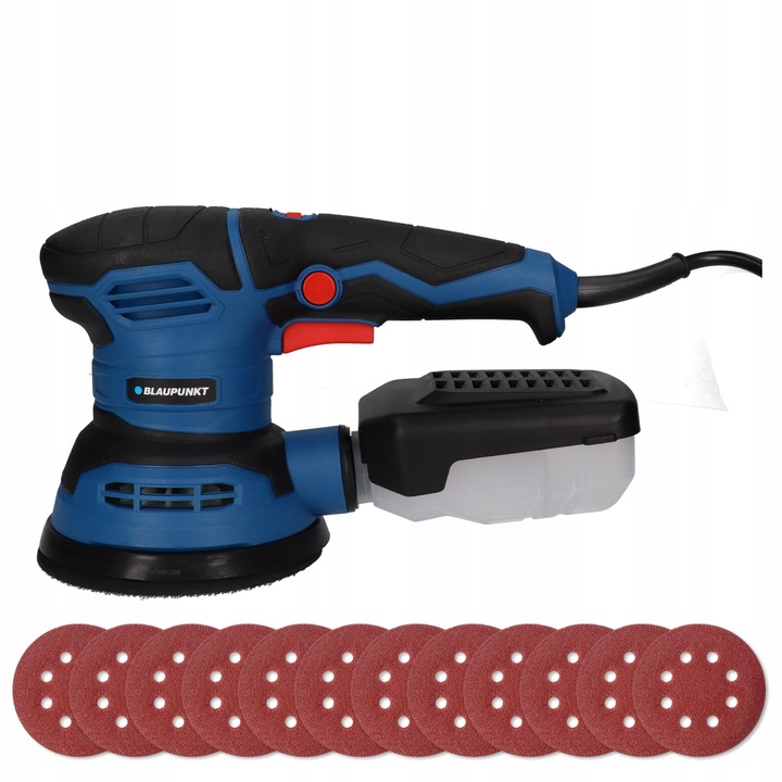 Szlifierka Mimośrodowa Oscylacyjna Elektryczna regulacja 12 x Tarcz