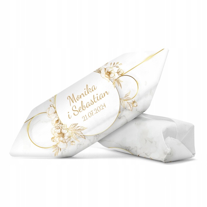 KRÓWKI PERSONALIZOWANE WESELE ŚLUB ROCZNICA 1 KG Podziękowanie dla Gości