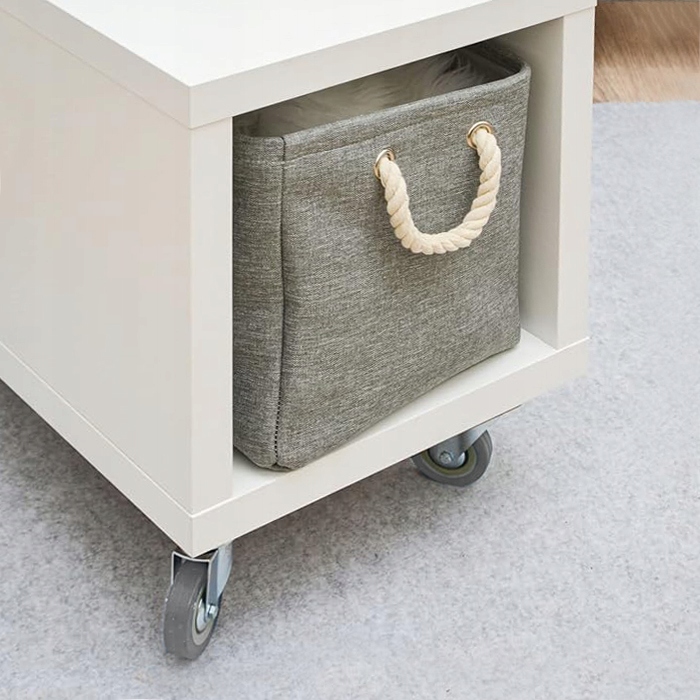 KÓŁKA MEBLOWE OBROTOWE GUMOWE CICHE KOŁA ŁOŻYSKOWANE ZESTAW 4 KÓŁEK