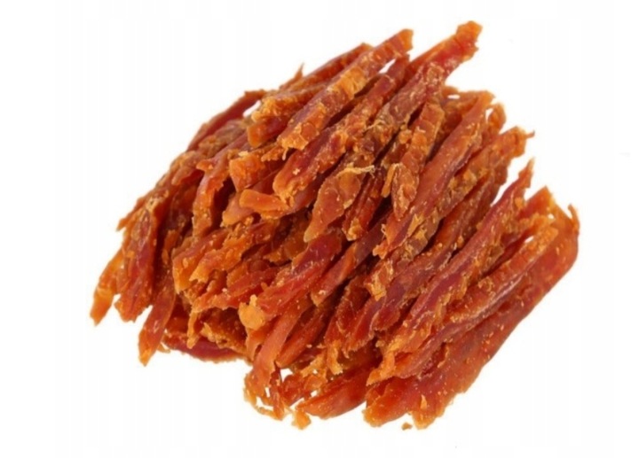 PRZYSMAK SMAKOŁYK NAGORDA DLA PSA PASKI MIĘKKI FILET Z KACZKI 500G