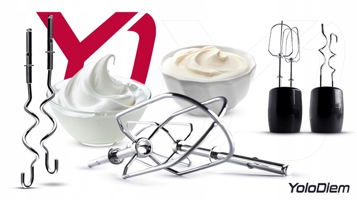 BLENDER RĘCZNY WIELOFUNKCYJNY 9W1 1500W PRO 4 TYTANOWE OSTRZA BOGATY