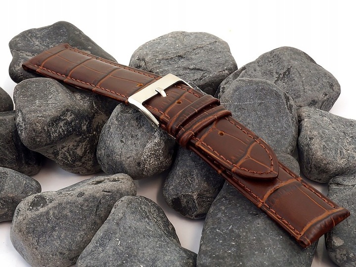 Pasek do zegarka skórzany Tekla T-04.02 PRO uniwerslany 20 mm + teleskopy