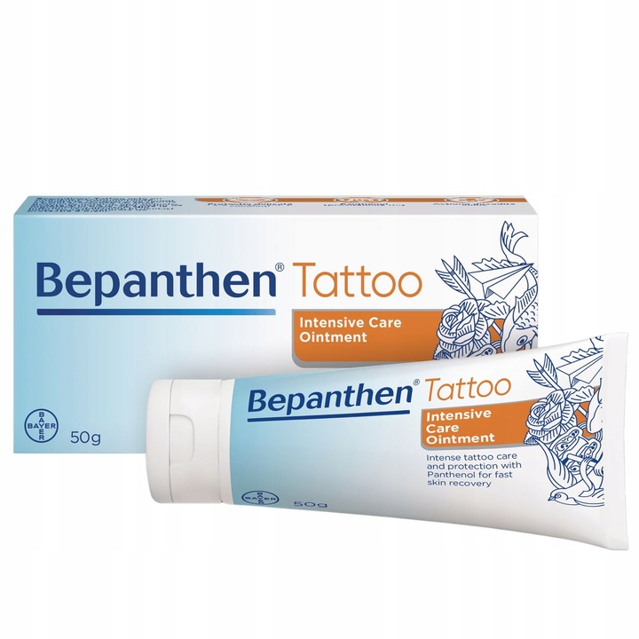 Bepanthen Tattoo maść do pielęgnacji wytatuowanej skóry 50 g