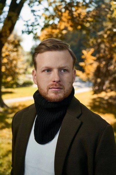 Zimowy komin z ociepleniem Brødrene k1 czarny 9911