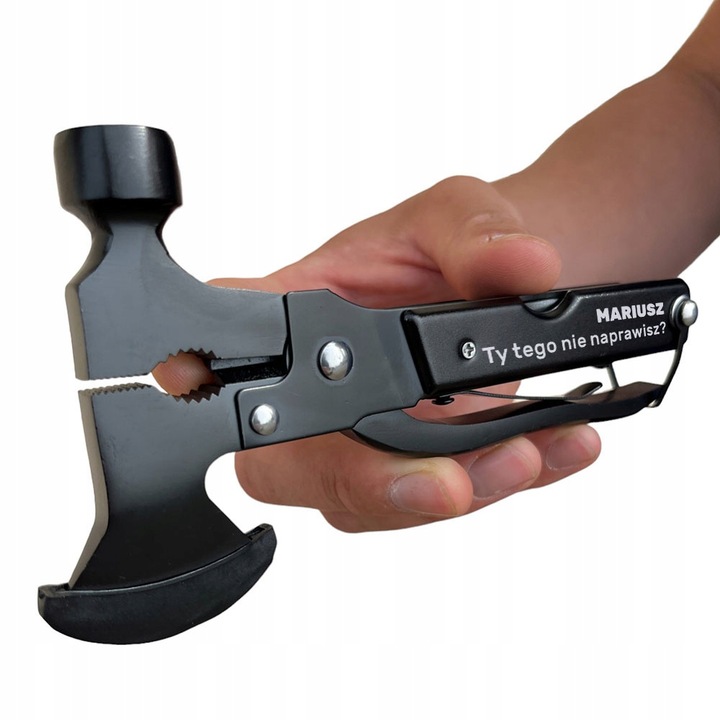 MULTITOOL 17w1 Z GRAWEREM prezent dla faceta męża dziadka na 18-99