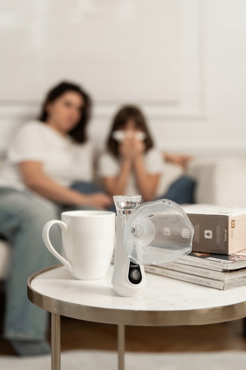 Nebulizator inhalator ultradźwiękowy FEELO FAMILY dla dzieci i dorosłych