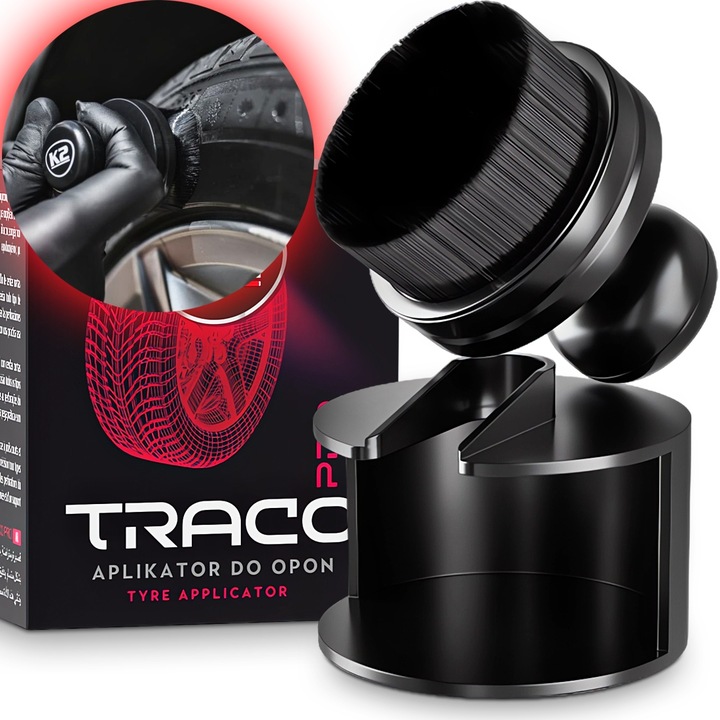 K2 Sigma Dressing Czernidło Do Opon Aplikator Pędzelek Gęste Włosie