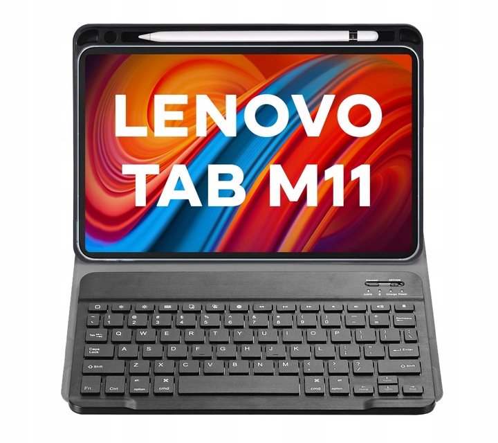 ETUI I KLAWIATURA BLUETOOTH DO LENOVO TAB M11 11" TB330FU TB330XU CZARNY