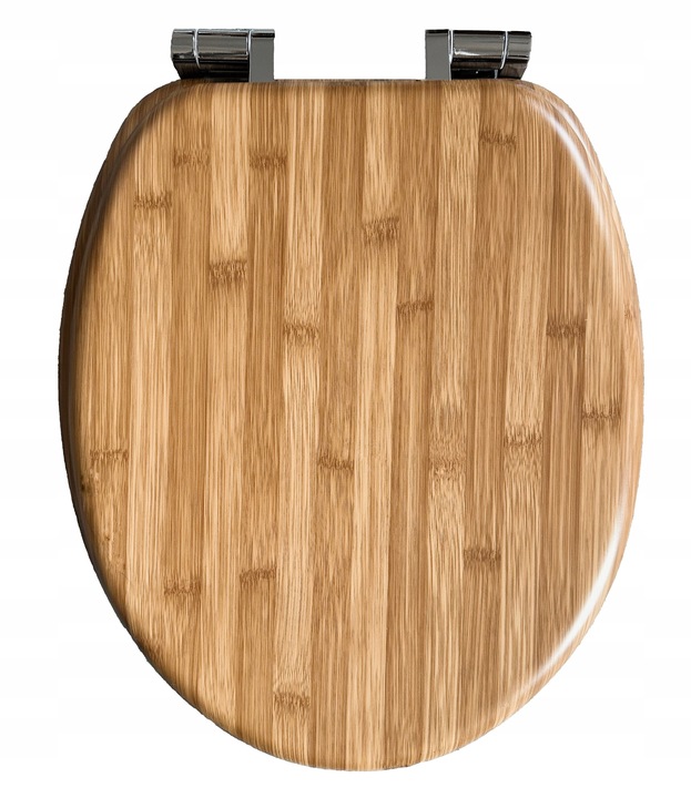 DESKA WC SEDESOWA KLOZETOWA TOALETOWA WOLNOOPADAJACA UNIWERSALNA MDF