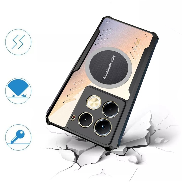 Etui magnetyczne do Infinix Note 40 Pro 4G/Infinix Note 40 Pro+ Plus 5G