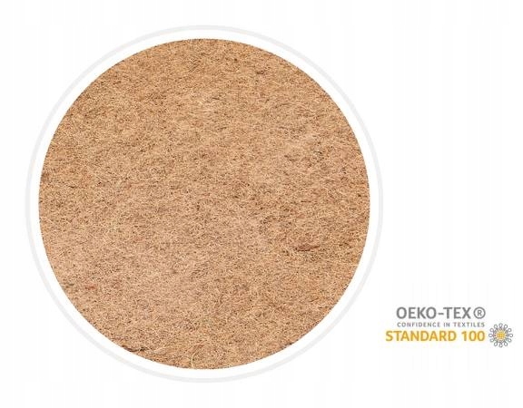 Materac Strefowy LUX 140x70 Piankowo Kokosowy