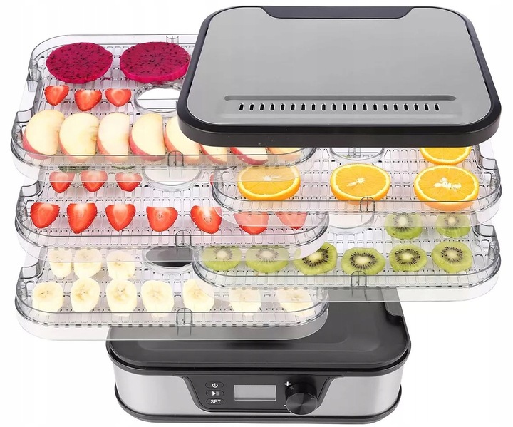 SUSZARKA DO GRZYBÓW OWOCÓW WARZYW ZIÓŁ SPOŻYWCZA TIMER - DUŻA WYSOKA