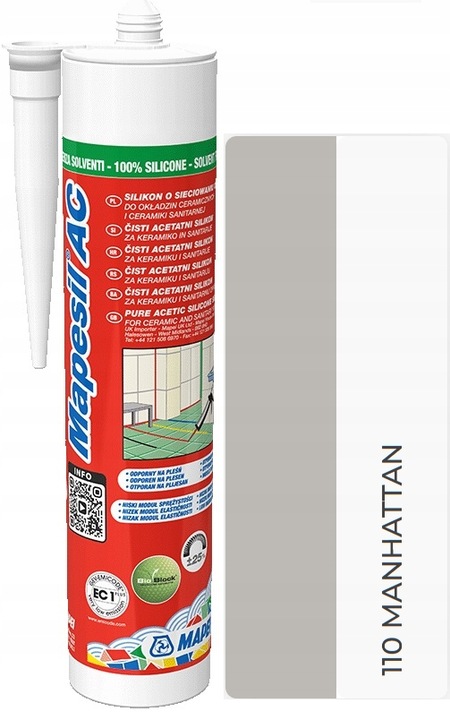 MAPEI Silikon Mapesil AC 110 MANHATTAN 310ml