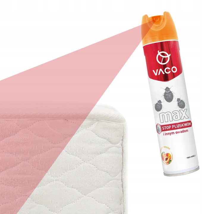 Nowy Silny Preparat na Pluskwy Środek na Pluskwy Spray 300ml VACO MAX