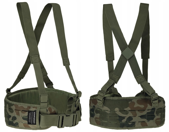 PAS Z SZELKAMI DO ŁADOWNIC WOJSKOWY PASOSZELKI DOMINATOR KAMIZELKA wz.93