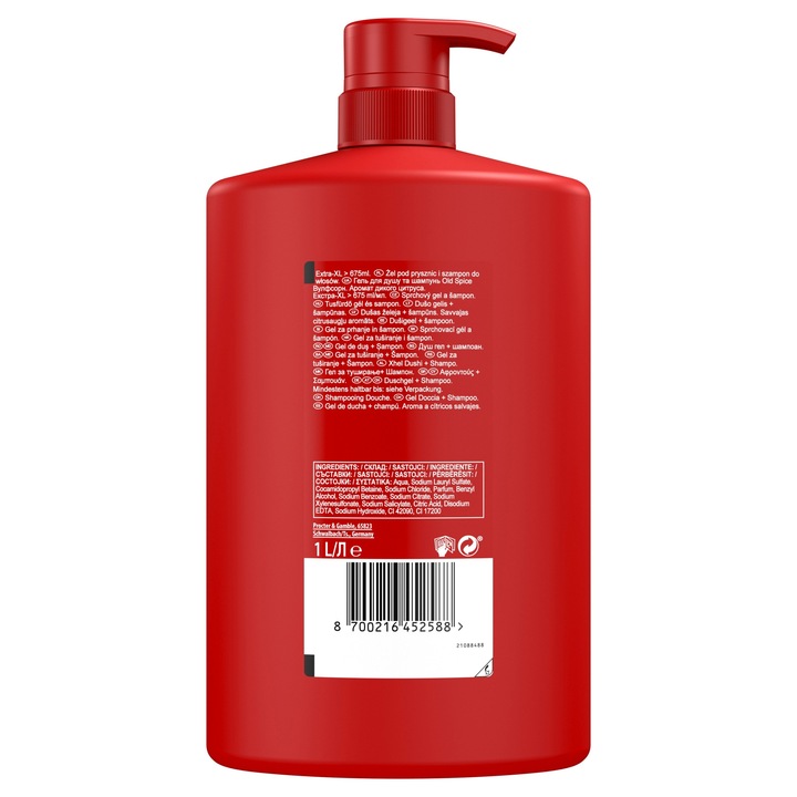 ŻEL POD PRYSZNIC 3IN1 OLD SPICE WOLFTHORN 1000 ML