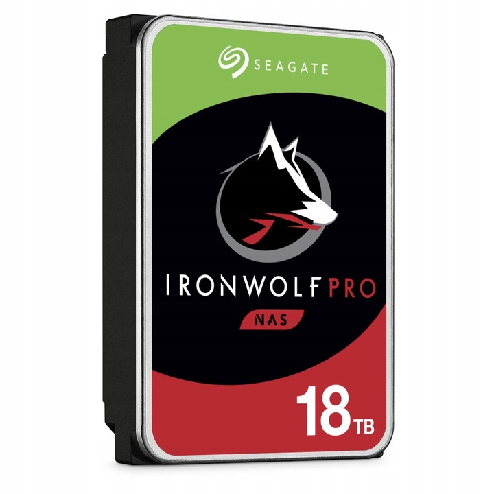 Dysk twardy Seagate IronWolfPro ST18000NE000 18TB SATA III 3,5"