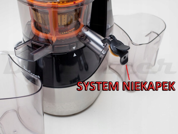 WYCISKARKA WOLNOOBROTOWA 800W SOKOWIRÓWKA MOCNA BERLINGER 3 SITA