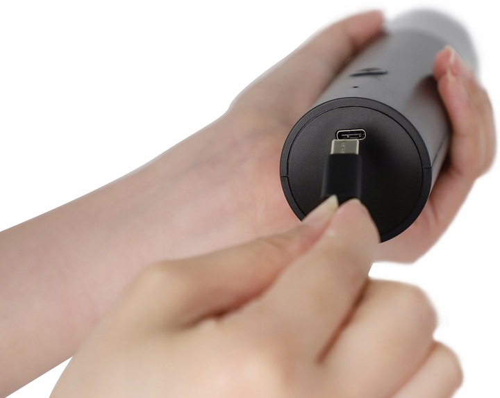 ELEKTRYCZNY MŁYNEK DO PIEPRZU SOLI PRZYPRAW AKUMULATOR USB-C ZESTAW 2