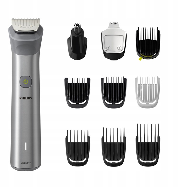 BEZPRZEWODOWA MASZYNKA TRYMER PHILIPS DO WŁOSÓW ZAROSTU BRODY 10w1