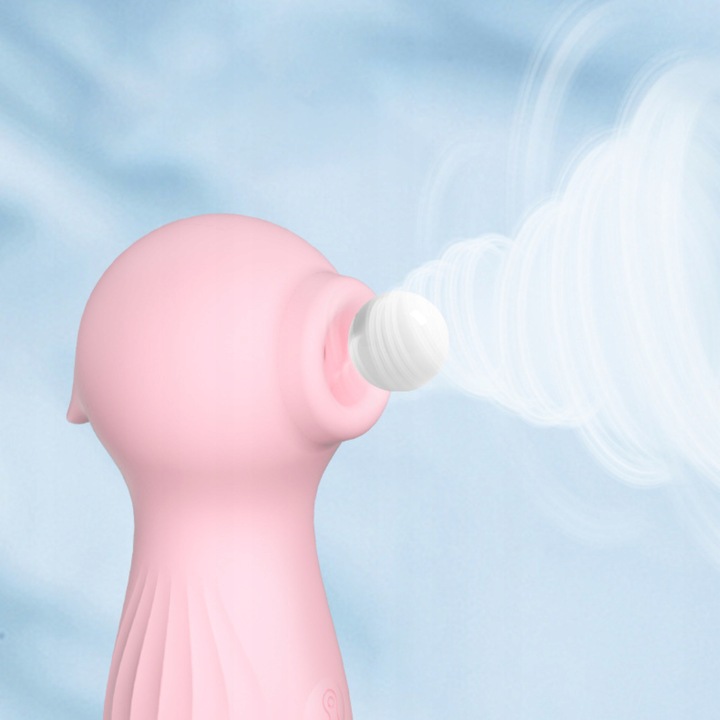 WIBRATOR PINGWINEK SSĄCY DAMSKI MOCNY INTENSYWNY MASAŻER PINGWIN DLA PAR