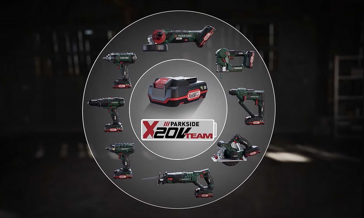 AKUMULATOR BATERIA PARKSIDE 20V 2.0Ah BATERIA PAP B1 20 V 2Ah X20V