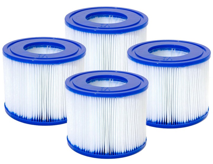 4x FILTR DO LAY-Z-SPA POMPY JACUZZI 60311 BESTWAY WKŁAD TYP VI