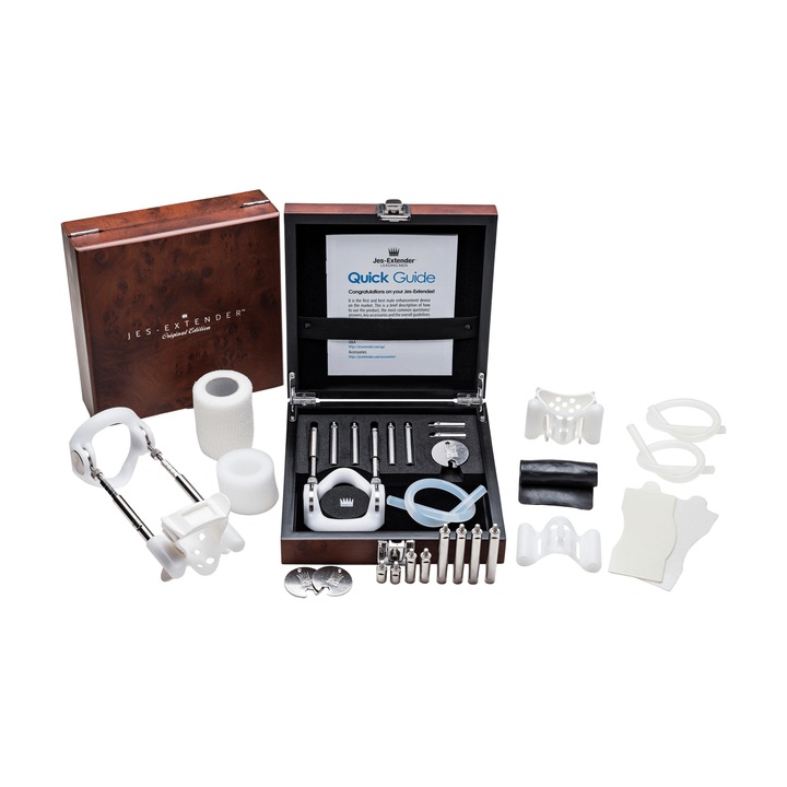 Zestaw do powiększania penisa - Jes-Extender Original Penis Enlarger
